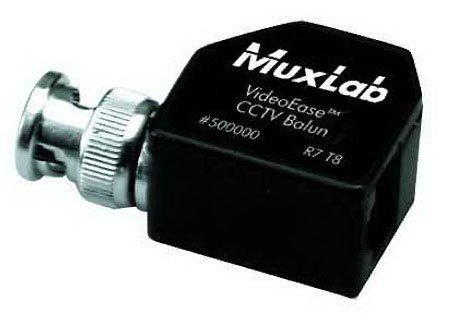 Muxlab Videoease CCTV RJ45 Modular Terminated Balun 2200ft Via Cat 5 UTP Low Return Loss