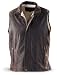 Guide Gear West Humboldt Leather Vest Brown