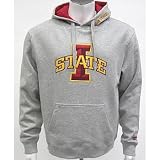 Iowa State Cyclones Ash Automatic Pullover Hooded Sweatshirt