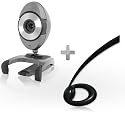 Sogatel - Skype High defintion HD webcam + FREE Skype stereo Microphone - Windows 7/Vista/XP/2000