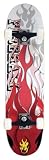 Stateside Fireball Complete Skateboard - Red