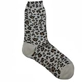 FUNKY LEOPARD ANIMAL SPOTTED LADIES SOCKS