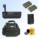 Canon BG-E4 Battery Grip for EOS 5D Digital SLR Camera and Accessory Outfit