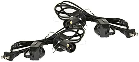 Set of 2 Salt Lamp Dimmer Cords with Bulb