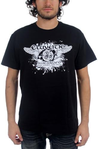 Eluveitie - Mens Brand T-Shirt in Black, Size: X-Large, Color: Black