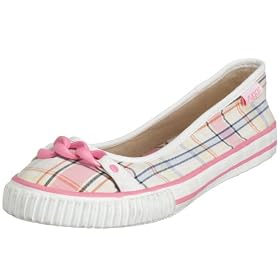 Sugar Women's Links Round Up Shadow Plaid Flat