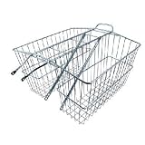 Wald 535 Rear Basket 18 x 7.5 x 12 Silver 101676