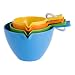 Zak Designs Assorted Brights Set of 4 Measuring Cups