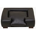 Furniture Quality Square Dog Bed Black