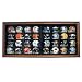 32 Mini-Helmet Vertical Case-Up Display w/Team Logo