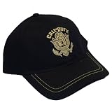 CALL OF DUTY EMBLEM EMBORIDERED FRONT + BACK LICENSED BLACK CAP