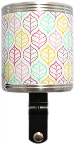 Custom Beach Cruiser Bicycle Stainless Steel Cup Holder - Leaves