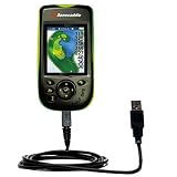 Classic Straight USB Cable for the Sonocaddie v300 GPS with Power Hot Sync and Charge capabilities - uses Gomadic TipExchange Technology