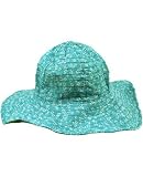 : Catimini *Spirit Ethnique* Turquoise Floral Sun Hat T1 (Infant)