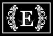 Monogram Regalia Floormat E Monogram Regalia Floormat E