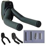 Guitar Hanger Hook Holder Wall Mount Display - Fits all size Guitars, Bass, Mandolin, Banjo, etc.
