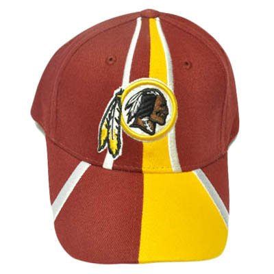 NFL WASHINGTON REDSKINS MAROON YELLOW COTTON HAT CAP