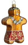 Review Ornaments To Remember 12R2GBB003 / Ornaments To Remember Beach Gingerbread Boy Hand-Blown Glass Ornament