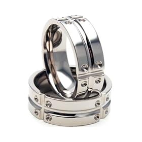 New Designer Titanium Ring, Custom Carved MATRIX Jewelry, Wedding Bands 100% Satisfaction