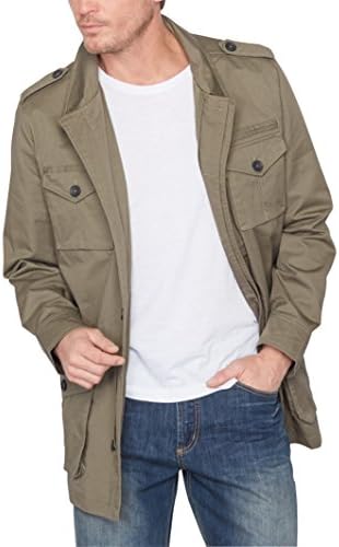 Taillissime Cotton Safari-Style Jacket Green Size Us 36/38 Fr 66/68