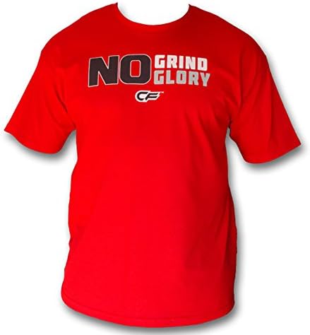 CF No Grind No Glory Red SS Tees (YM)