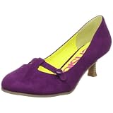 kensiegirl Women's Chandra2 T-Strap Pump,Raspberry,7.5 M US