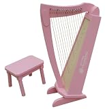 25 &acute; SCHOENHUT CHILDREN &acute; S HARP - PINK FINISH - B001SUZUK6