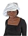 Elope White Spangle Fat Boy Disco Hat