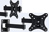 TV Wandhalterung Singlearm - LCD LED Plasma Neigbar Schwenkbar bis 27 Zoll