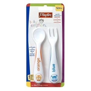 Playtex Baby Einstein Stage 2 Utensils Colors May Vary