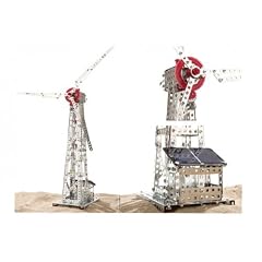 Tronico 10131 - Metallbaukasten Windrad mit Solarzellen-Antrieb
