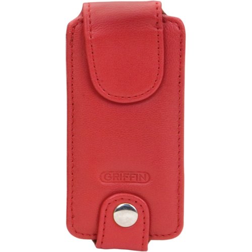 Griffin Trio 3-in-1 Interchangeable Leather Case for iPod nano 1G, 2G (Red)