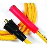 ACCEL 5047Y 8 mm Super Stock Yellow Spiral Wire Set by Accel