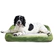 Teafco Otto Memory Foam Bed with Heat Relief Padding, Green, Large