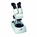 3B Scientific Binocular Stereo Microscope with Plastic Detachable Object Plate, 2x Objective, LED Top and Transmitted Light Source, 20x Magnification