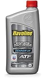 Havoline (226535721-12PK) DEXRON-VI Multi-Vehicle Synthetic Automatic Transmission Fluid - 1 Quart, (Pack of 12)