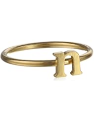 Dogeared "A~Z" Little Initial N Ring