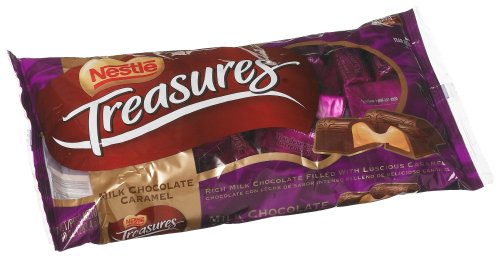 Nestles Treasures Caramel Candy, 10-Ounce Bags (Pack of 12) by Nestle