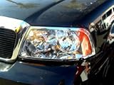Lincoln Navigator chrome head lamp rims rings surrounds cover