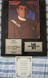 Leonard Nimoy autographed Spock 8x10 Star Trek 6 photo in plaque