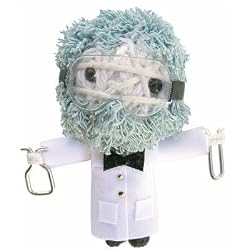 Dr. Atom String Doll Gang Keychain (colors may vary)