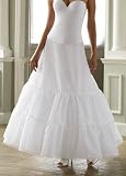 Davids Bridal A-Line Medium Fullness 2 Tier A-line Slip Style 603