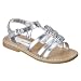 Toddler Girls' Genuine Kids by OshKosh® Jaiden Flower Gladiator Sandals - Silver