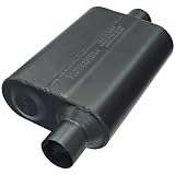 Flowmaster 942546 Super 44 Muffler - 2.50 Offset In / 2.50 Center Out - Aggressive Sound