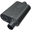Flowmaster 942546 Super 44 Muffler - 2.50 Offset In / 2.50 Center Out - Aggressive Sound