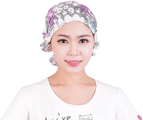 P0 Gauze Chemo Head Cap, Head Scarf, Hat for Women Cancer Patients,P0,One Size