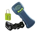 Balanzza Ergonomic Digital Compact Luggage Scale + Smartavler 3 Dial TSA Approved Combination Luggage lock -- Travel Set