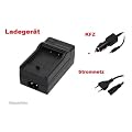 OXENDOX Akku - Ladeger�t ( Netzteil / Kfz - Adapter / black ) f�r JVC GR-D23E - KEINE VERSANDKOSTEN