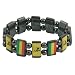 Rasta Magnetic Bracelet - Lion