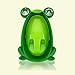 Vktech Cute Frog Potty Training Urinal for Boys Green